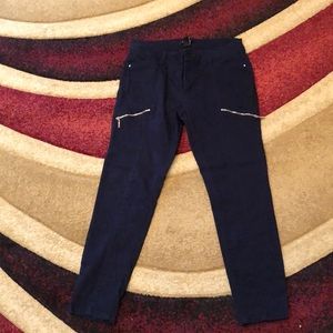 White house black market dark blue Pants